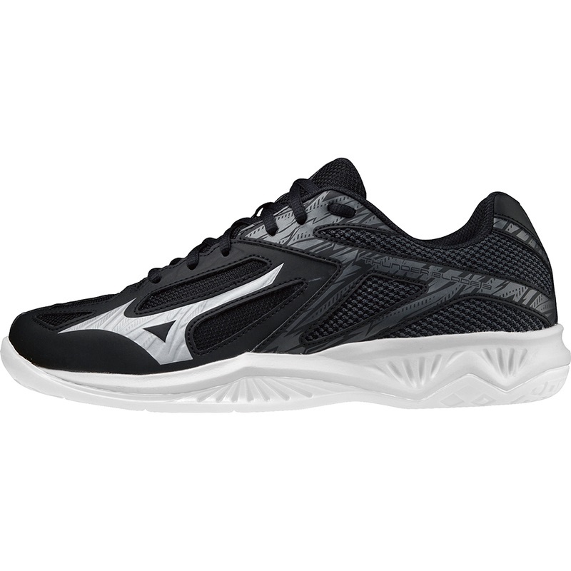 Mizuno Thunder Blade 3 Volleyballsko Dame Sort Hvide | Danmark M3698EV