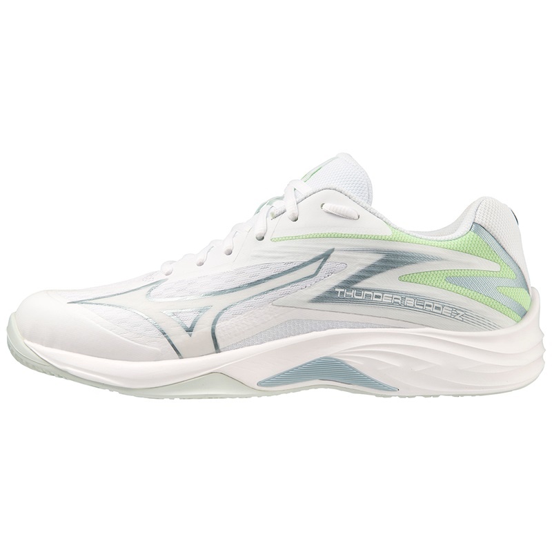 Mizuno Thunder Blade Z Volleyballsko Dame Hvide Grøn | Danmark M5201PV