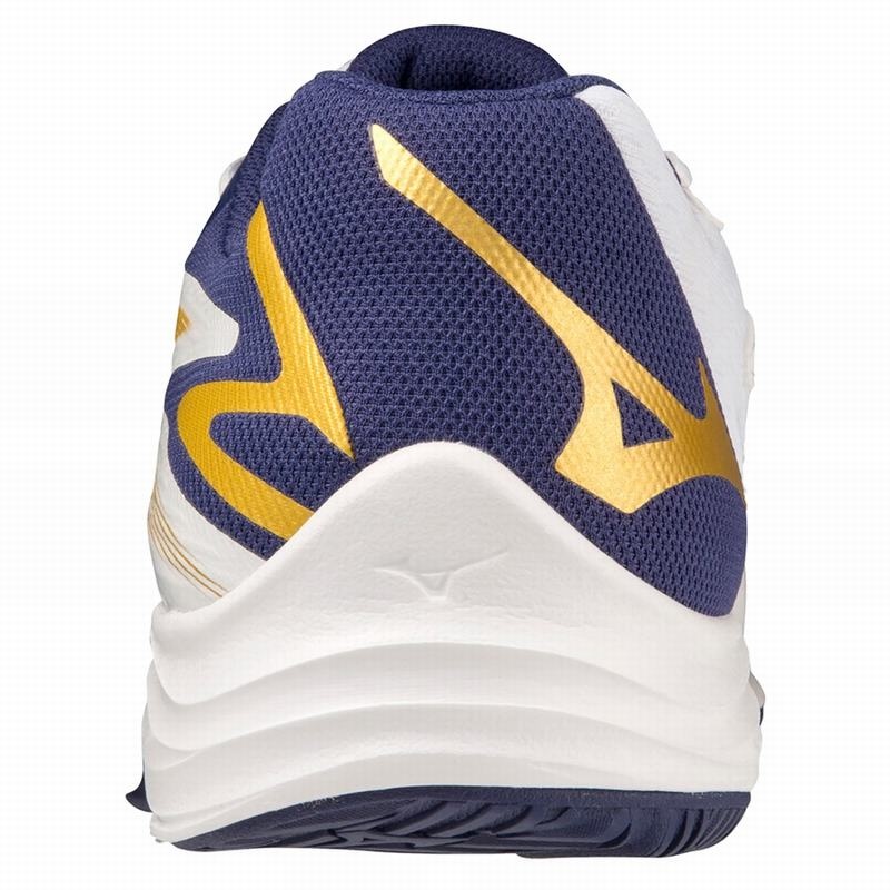 Mizuno Thunder Blade Z Volleyballsko Dame Hvide Guld | Danmark M6957OK