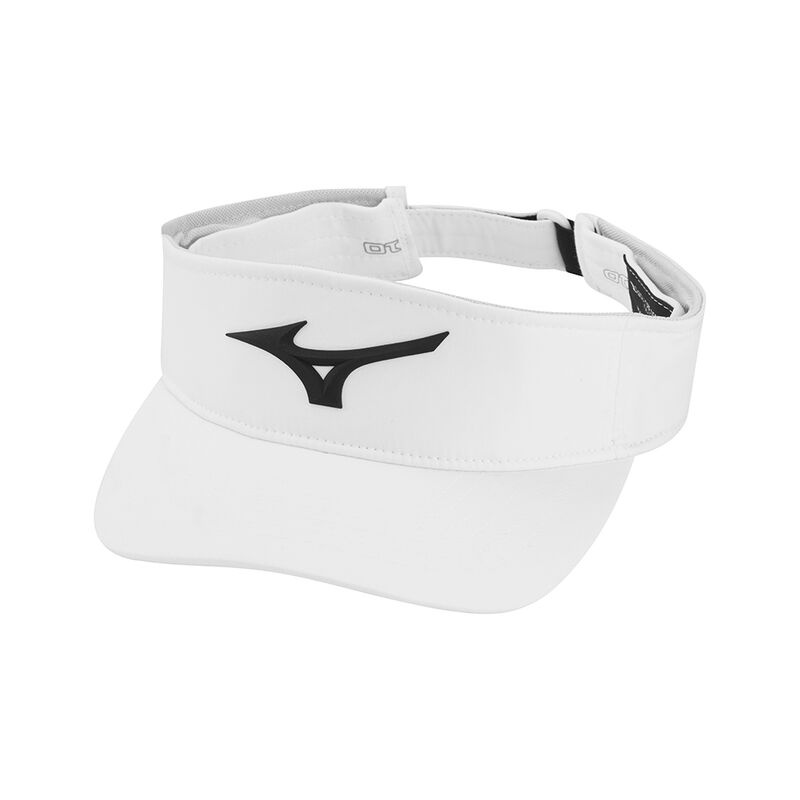 Mizuno Tour Elite Visor Hat Dame Hvide | Danmark M1287ME