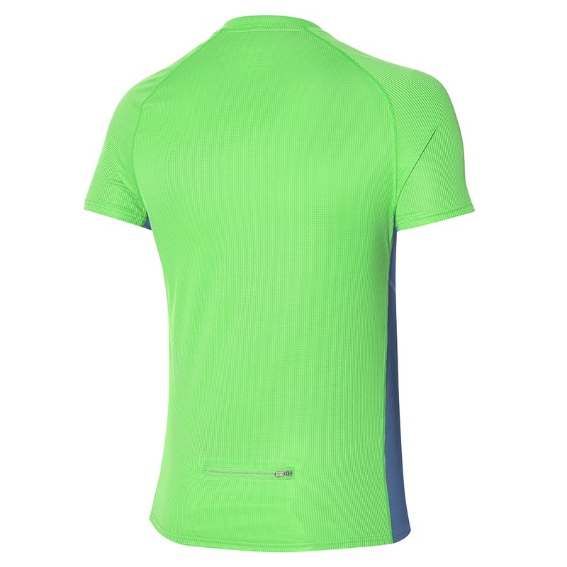 Mizuno Trail Dryaeroflow HZ Tee T Shirts Herre Lysegrøn | Danmark M6758NA