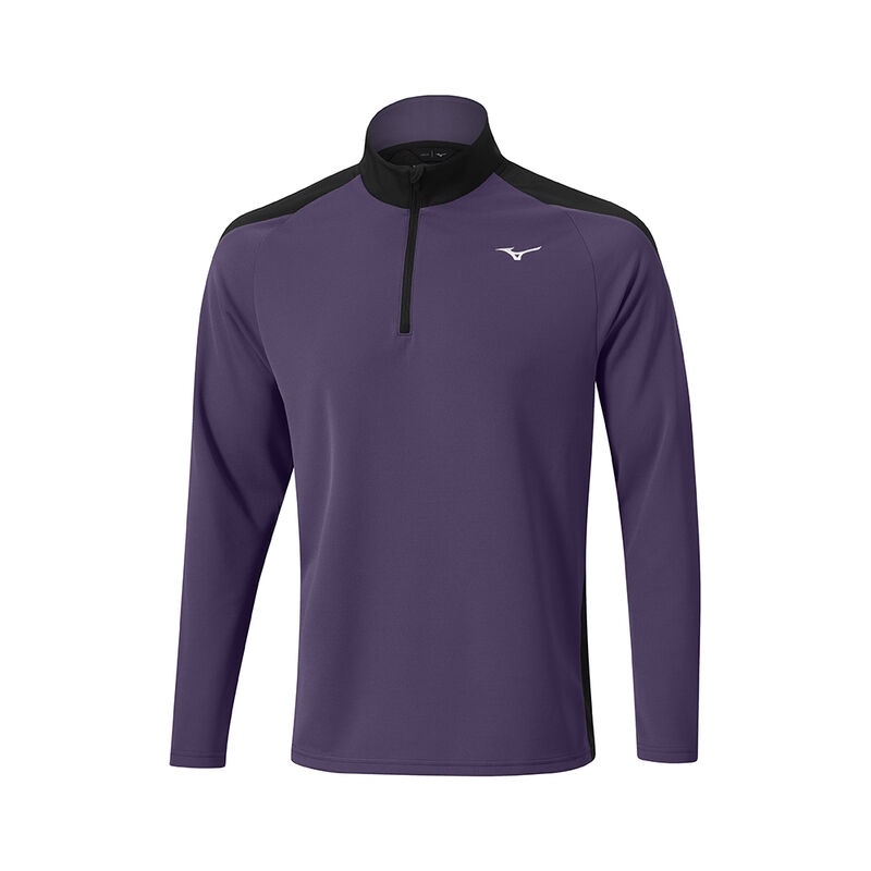 Mizuno Vinter Breeze 1/4 Zip Toppe Herre Lilla | Danmark M3510AT