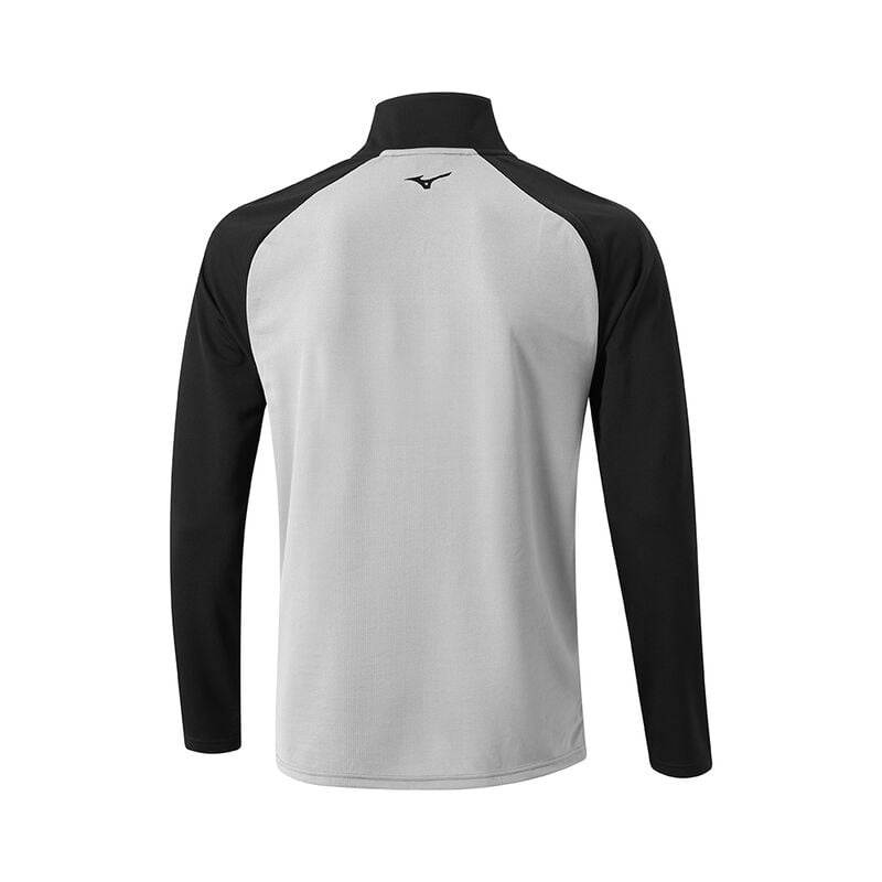 Mizuno Vinter Breeze Bloc 1/4 Zip Toppe Herre Grå | Danmark M7501LW