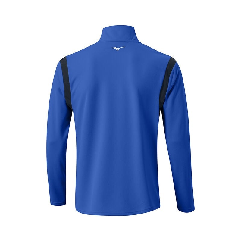 Mizuno Vinter Breeze Elite 1/4 Zip Toppe Herre Blå | Danmark M0147MH