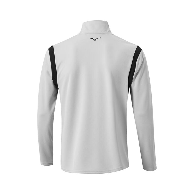 Mizuno Vinter Breeze Elite 1/4 Zip Toppe Herre Grå | Danmark M4971EI