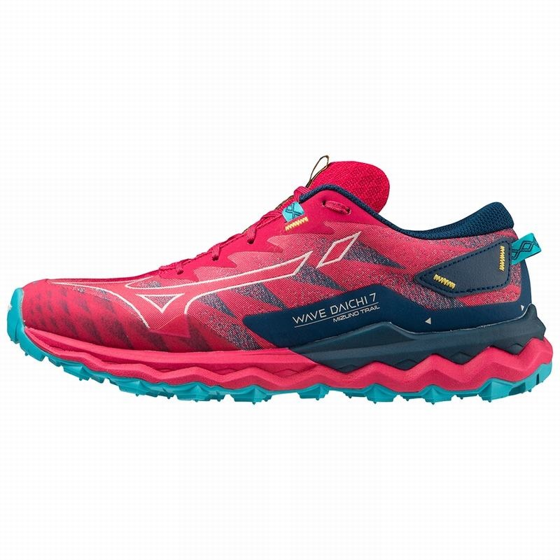 Mizuno Wave Daichi 7(W) Trail Løbesko Dame Blå | Danmark M3501AY