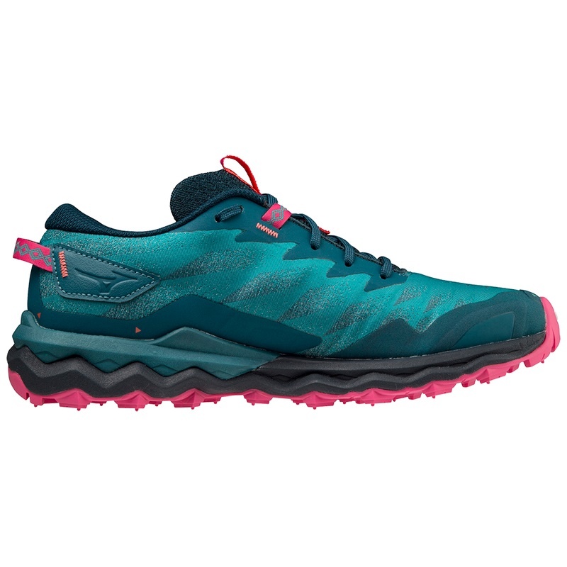 Mizuno Wave Daichi 7(W) Trail Løbesko Dame Blå | Danmark M5901YC