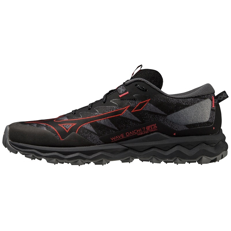 Mizuno Wave Daichi 7 GTX Trail Løbesko Herre Sort | Danmark M4705XB