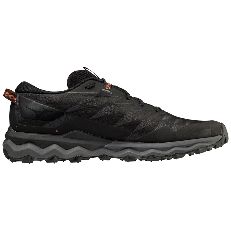 Mizuno Wave Daichi 7 GTX Trail Løbesko Herre Sort | Danmark M4259SQ