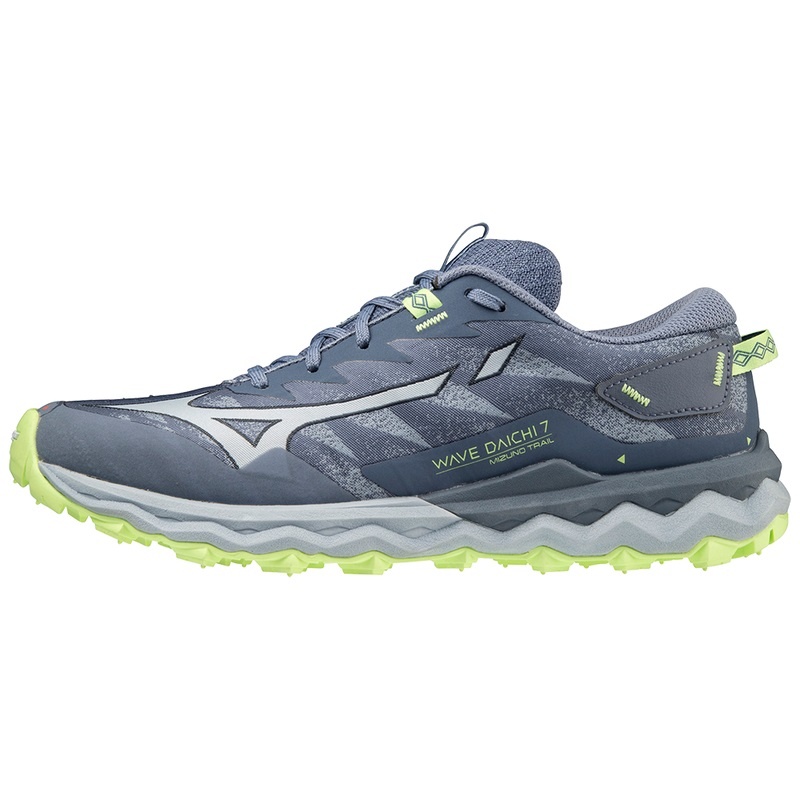 Mizuno Wave Daichi 7 Trail Løbesko Dame Blå | Danmark M9805DE