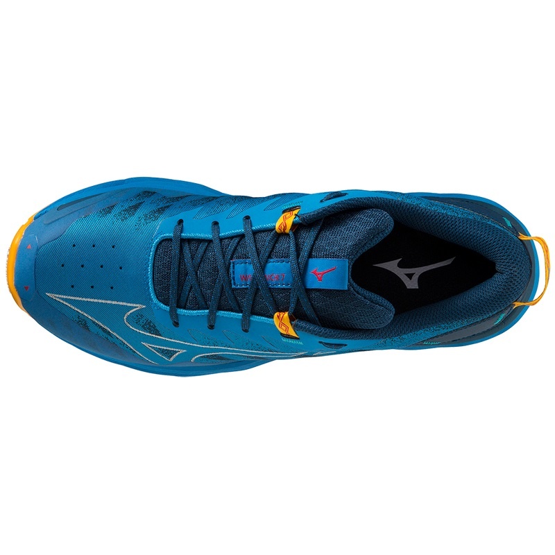 Mizuno Wave Daichi 7 Trail Løbesko Herre Blå | Danmark M2985ES