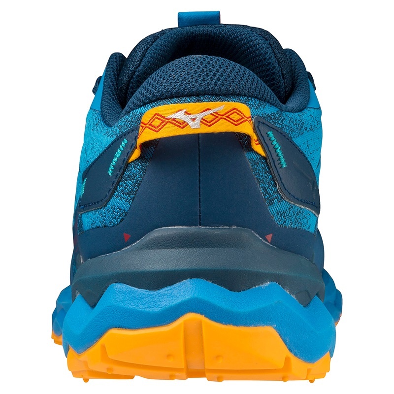 Mizuno Wave Daichi 7 Trail Løbesko Herre Blå | Danmark M2985ES