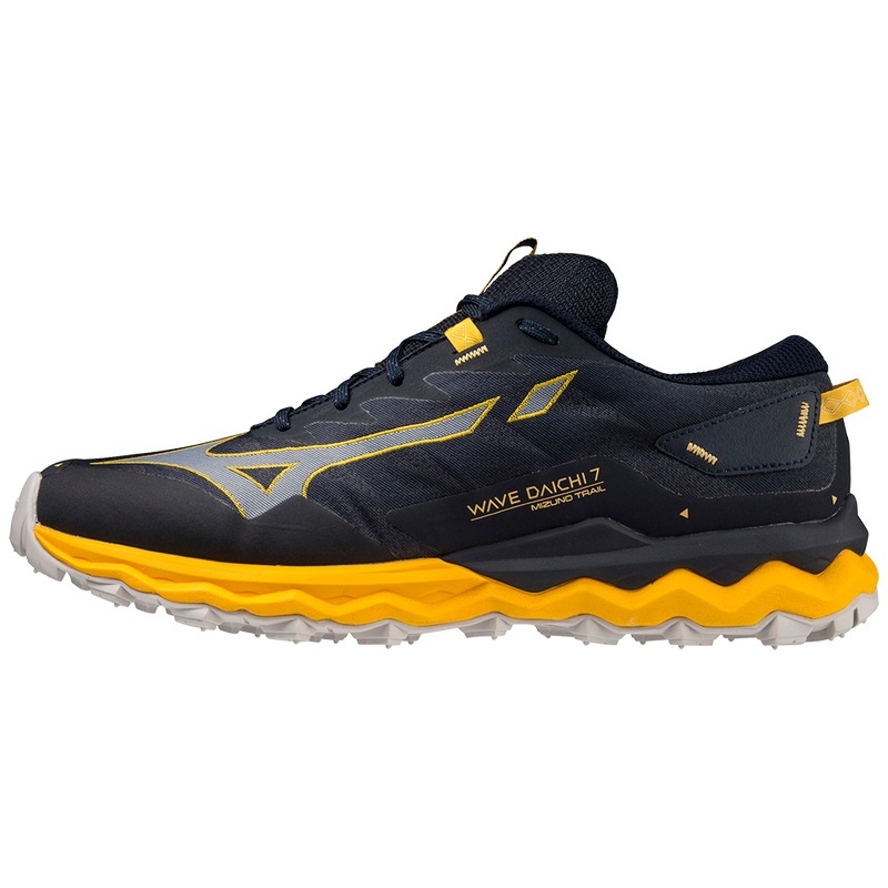 Mizuno Wave Daichi 7 Trail Løbesko Herre Blå | Danmark M5741GR