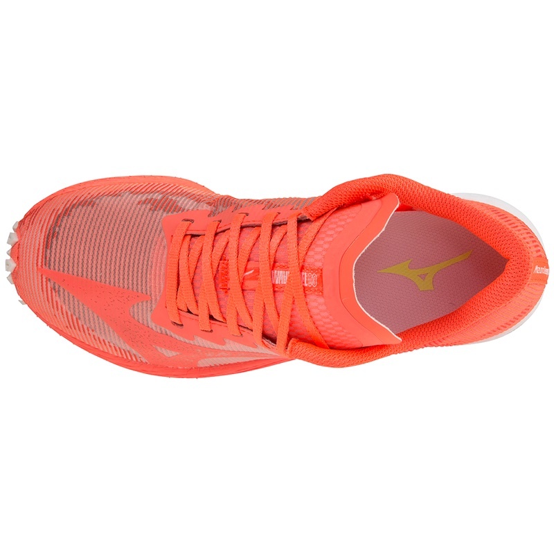 Mizuno Wave Duel 3 Løbesko Dame Orange | Danmark M8547VD