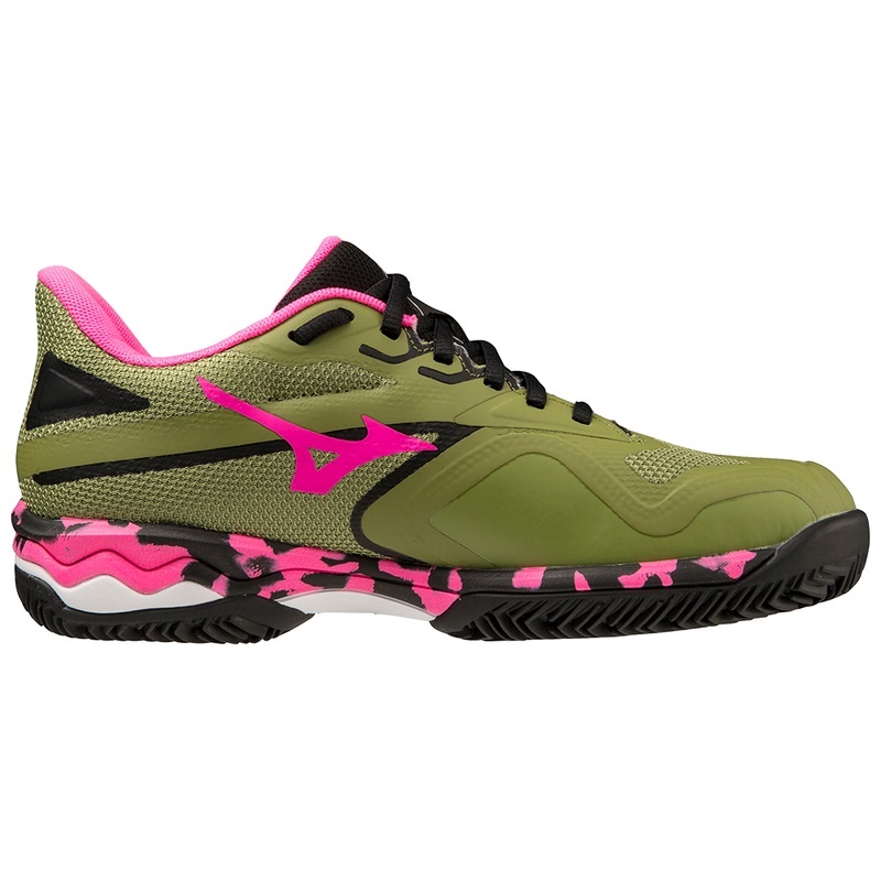 Mizuno Wave Exceed Light 2 Padel Sko Dame Grøn Sort | Danmark M8490BI