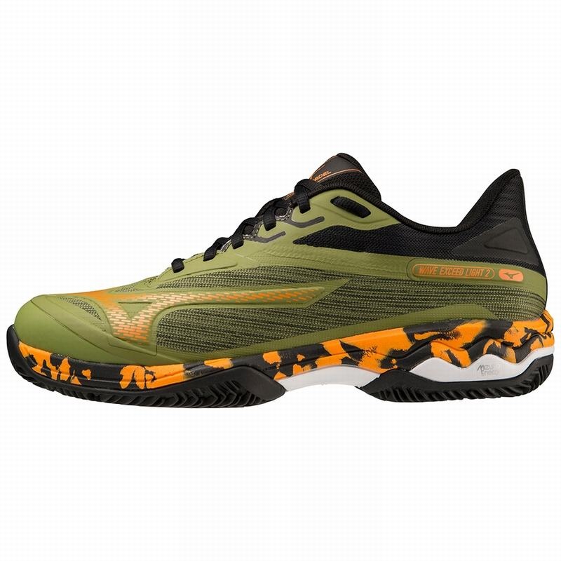 Mizuno Wave Exceed Light 2 Padel Sko Herre Grøn | Danmark M5396XJ