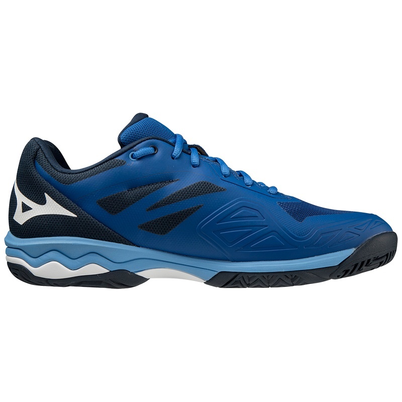 Mizuno Wave Exceed Light AC Tennissko Herre Blå Hvide | Danmark M3861GH