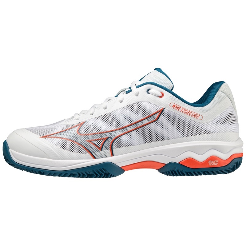 Mizuno Wave Exceed Light CC Tennissko Herre Hvide | Danmark M4381LC