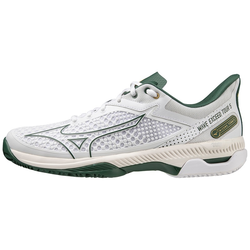 Mizuno Wave Exceed Tour 5 CC Tennissko Dame Hvide | Danmark M1460VL