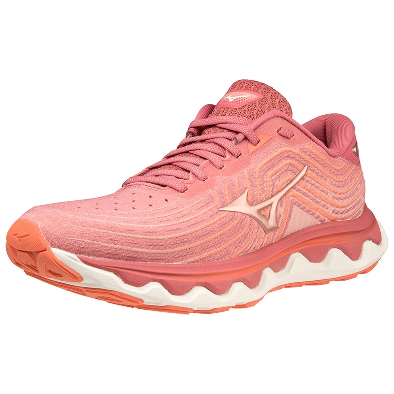 Mizuno Wave Horizon 6 Løbesko Dame Lyserød | Danmark M9378UG