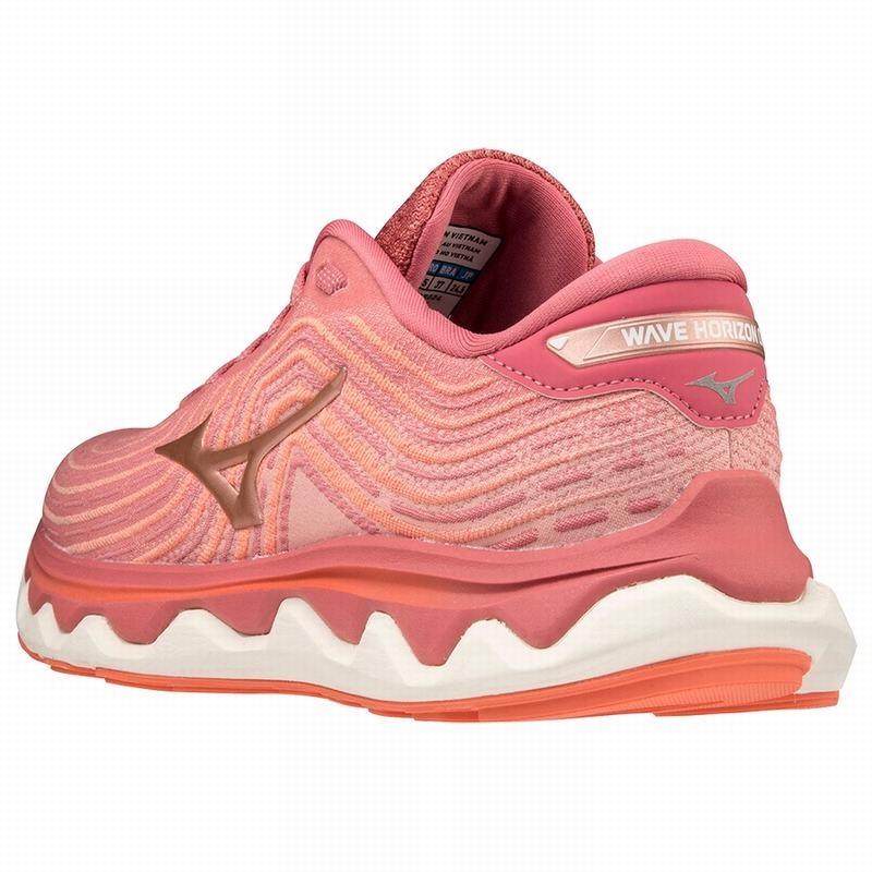 Mizuno Wave Horizon 6 Løbesko Dame Lyserød | Danmark M9378UG