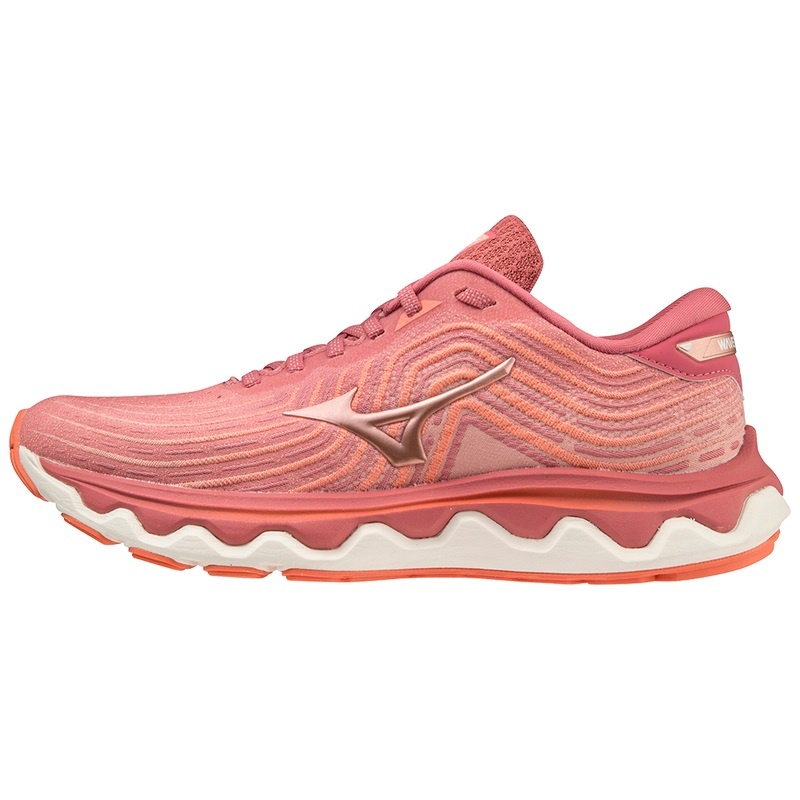 Mizuno Wave Horizon 6 Løbesko Dame Lyserød | Danmark M9378UG