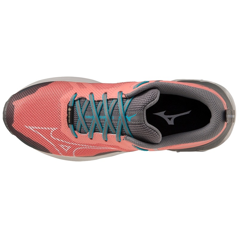 Mizuno Wave Ibuki 4 GTX Løbesko Dame Blå | Danmark M5386LN