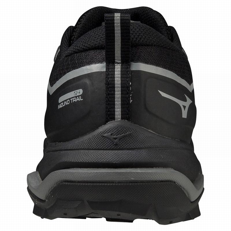 Mizuno Wave Ibuki 4 GTX Trail Løbesko Herre Sort Metal Grå Mørkegrå | Danmark M6913ER