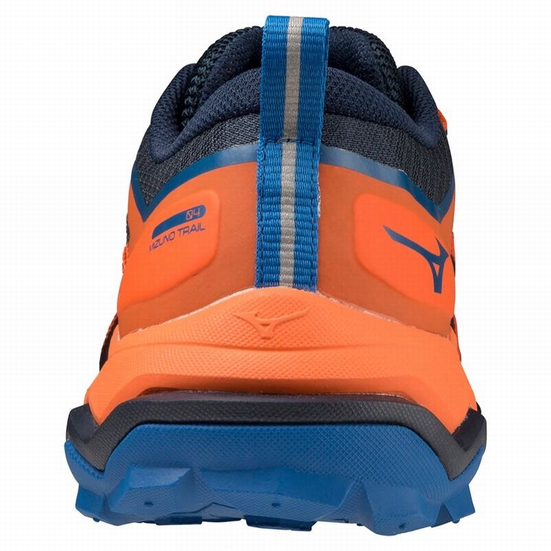 Mizuno Wave Ibuki 4 Trail Løbesko Herre Blå Blå | Danmark M4613OT