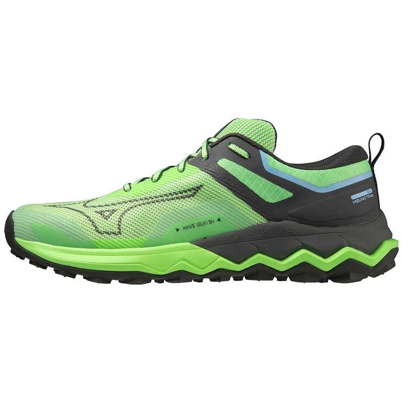 Mizuno Wave Ibuki 4 Trail Løbesko Herre Grøn | Danmark M1573IA