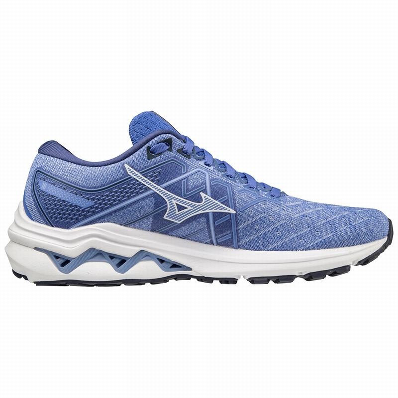 Mizuno Wave Inspire 18 Løbesko Dame Blå | Danmark M1452TY