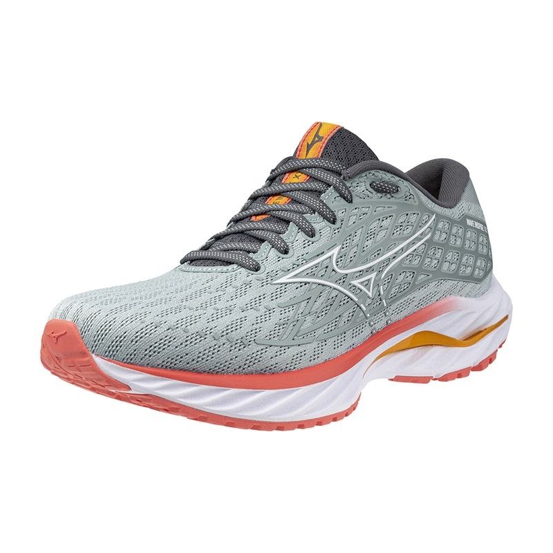 Mizuno Wave Inspire 20 Løbesko Dame Grå Hvide | Danmark M2567PO