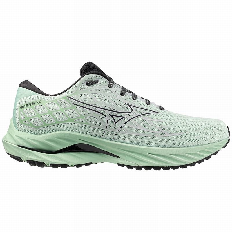 Mizuno Wave Inspire 20 Løbesko Herre Grøn | Danmark M9284YZ