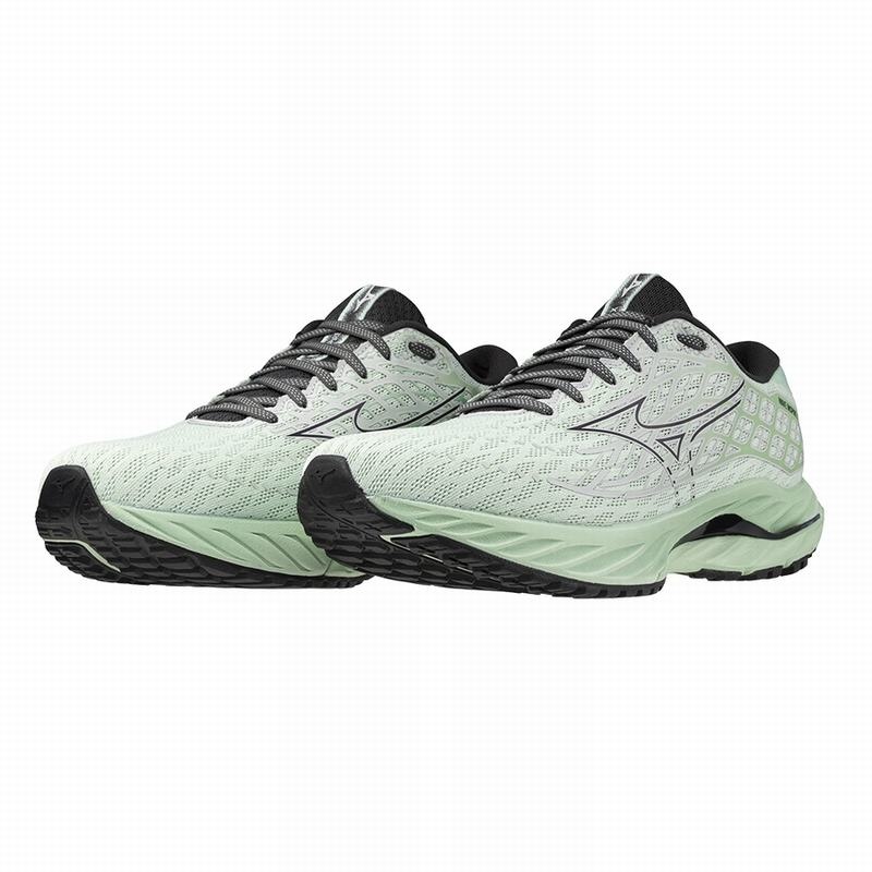 Mizuno Wave Inspire 20 Løbesko Herre Grøn | Danmark M9284YZ