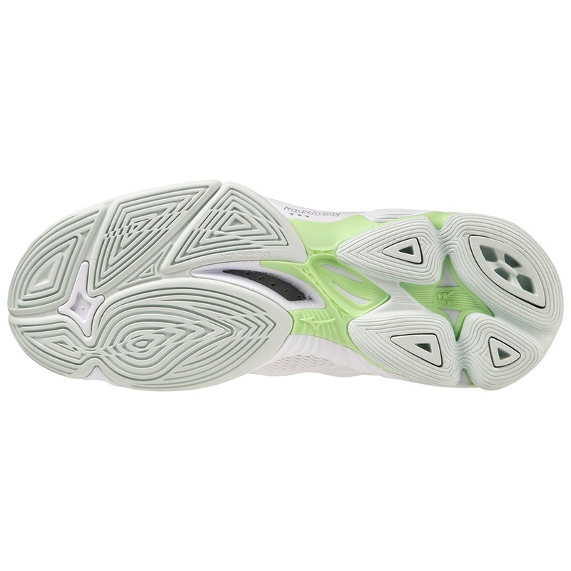 Mizuno Wave Lightning Z7 Mid Volleyballsko Dame Hvide | Danmark M0951XV