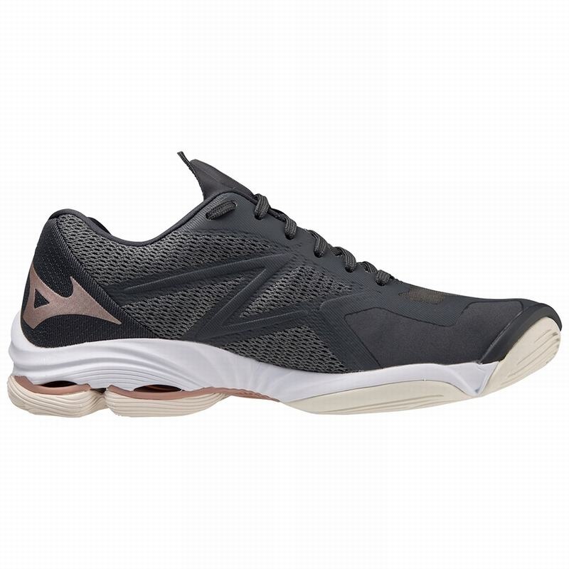 Mizuno Wave Lightning Z7 Volleyballsko Dame Lyserød | Danmark M0213QA