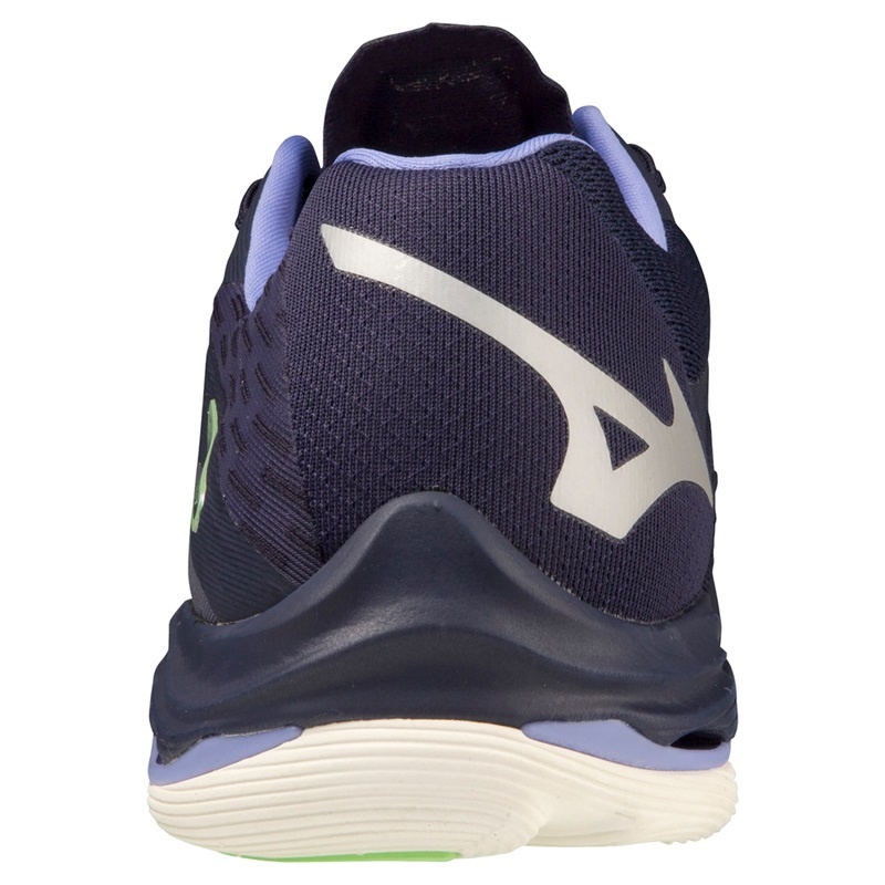 Mizuno Wave Lightning Z7 Volleyballsko Herre Blå Grøn | Danmark M8625HI