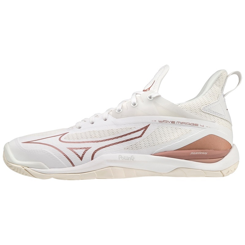 Mizuno Wave Mirage 4 Håndboldsko Dame Hvide | Danmark M8973ZE