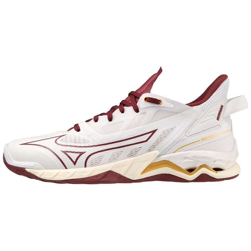 Mizuno Wave Mirage 5 Håndboldsko Dame Mørkerød Guld | Danmark M0249SW