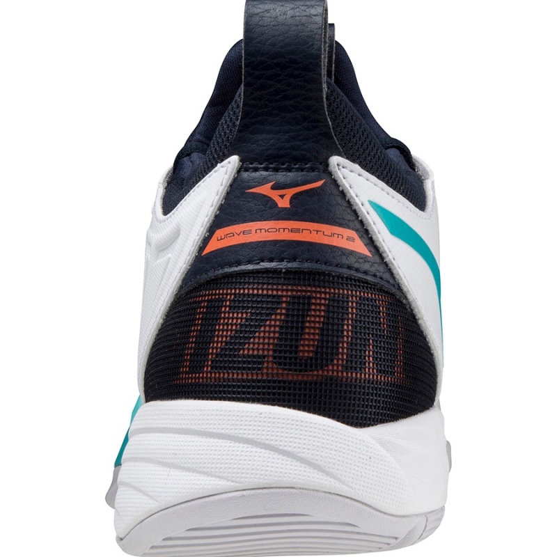 Mizuno Wave Momentum 2 Volleyballsko Herre Hvide | Danmark M0392BY