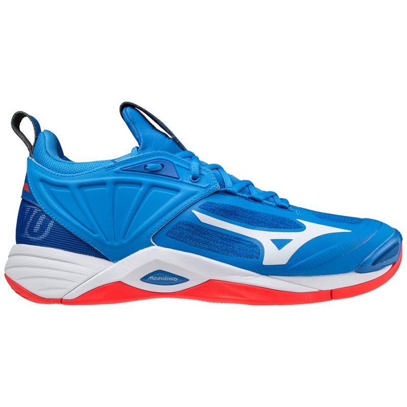 Mizuno Wave Momentum 2 Volleyballsko Herre Blå | Danmark M0847TR