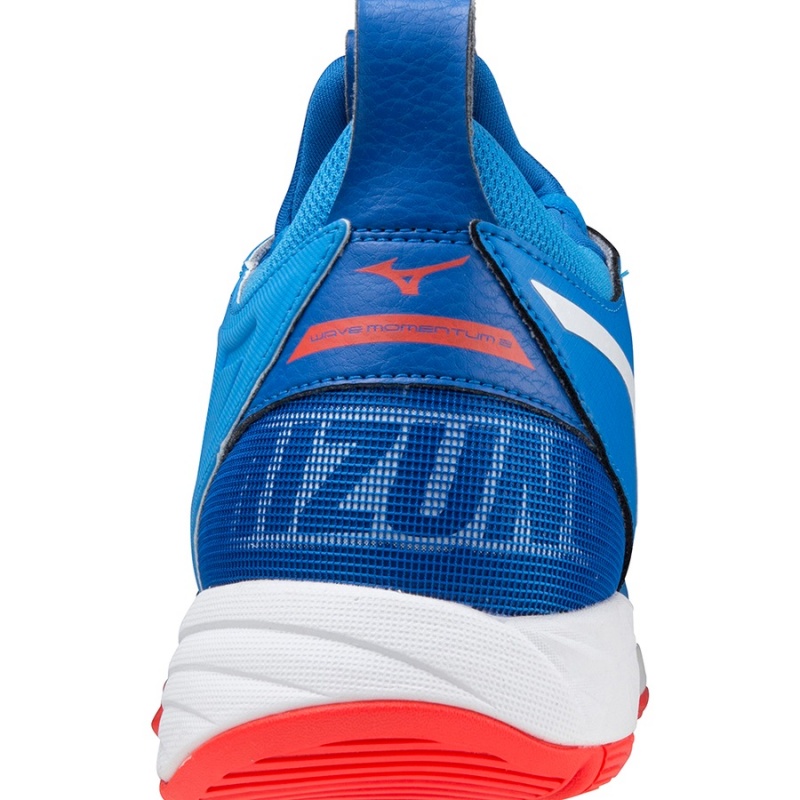 Mizuno Wave Momentum 2 Volleyballsko Herre Blå | Danmark M0847TR