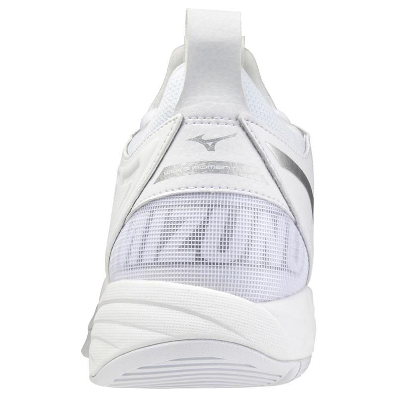 Mizuno Wave Momentum 2 Volleyballsko Herre Hvide Sølv | Danmark M8679LN