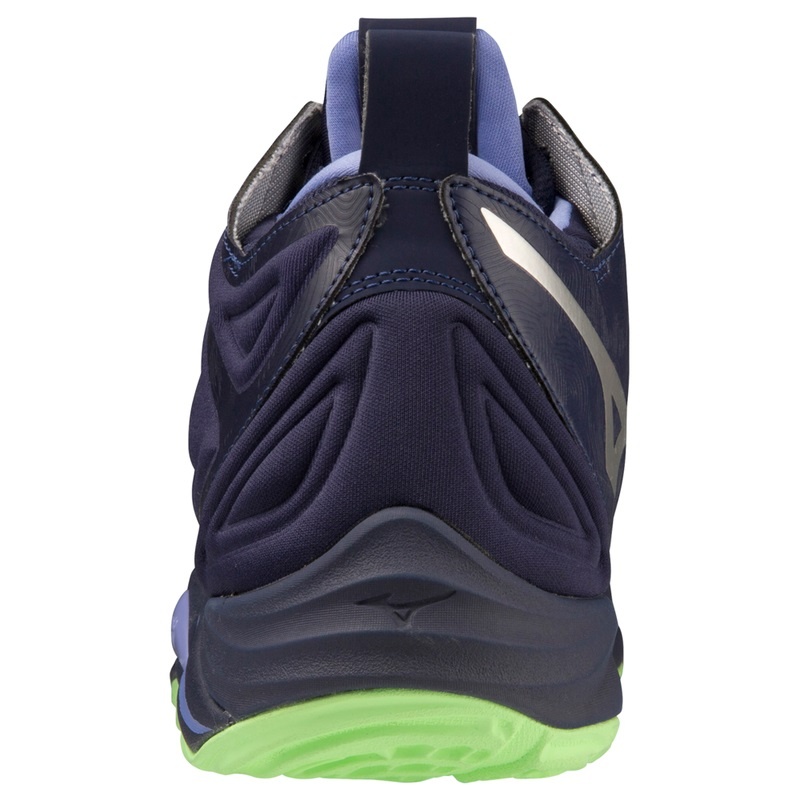 Mizuno Wave Momentum 3 Mid Volleyballsko Herre Blå | Danmark M2810ZH