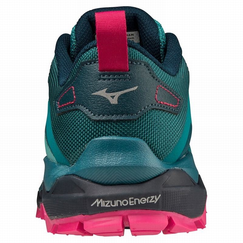 Mizuno Wave Mujin 8 Løbesko Dame Grøn | Danmark M8102TK