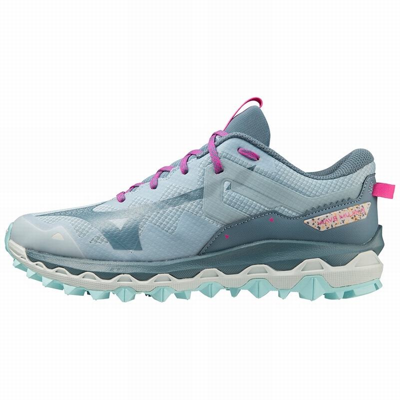 Mizuno Wave Mujin 9 Trail Løbesko Dame Blå | Danmark M0281DL