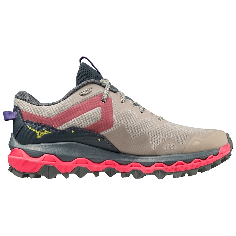 Mizuno Wave Mujin 9 Trail Løbesko Dame Lyserød | Danmark M6501LA