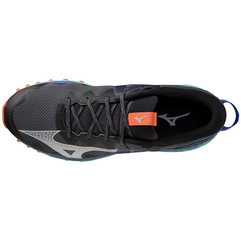 Mizuno Wave Mujin 9 Trail Løbesko Herre Blå | Danmark M0756TS