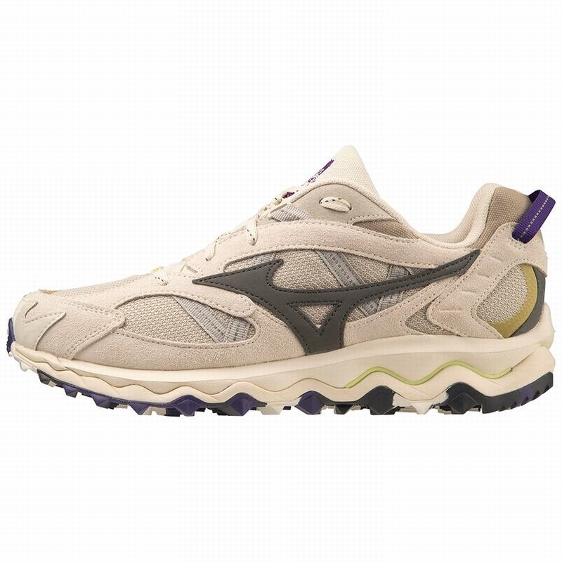 Mizuno Wave Mujin Tl Sneakers Dame Brune Mørkegrå Gul Lilla | Danmark M7814SL