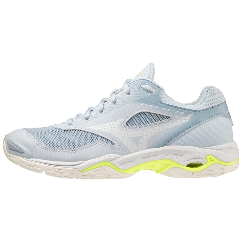 Mizuno Wave Phantom 2 Håndboldsko Dame Blå | Danmark M2845VQ